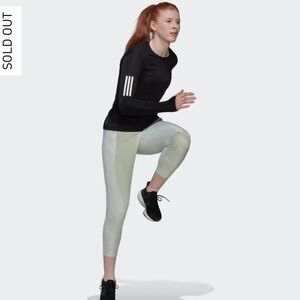 Adidas Women's Made to Be Remade
Running Pant 7/8 Linen Green Size Large